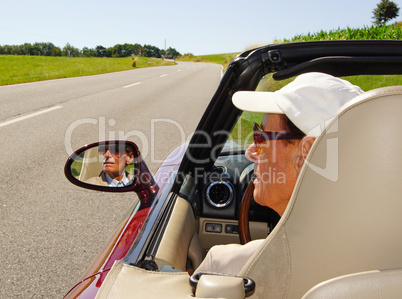 Cabrio Fahrer - Cabriolet Driver