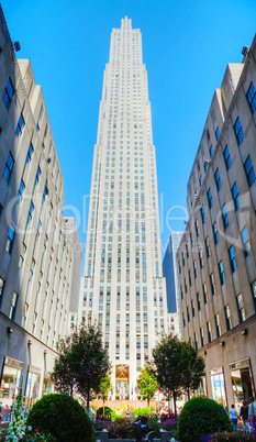 rockefeller center in new york city