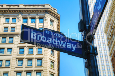 broadway sign