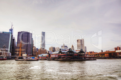 new york city cityscape panorama