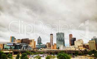 philips arena and cnn center in atlanta