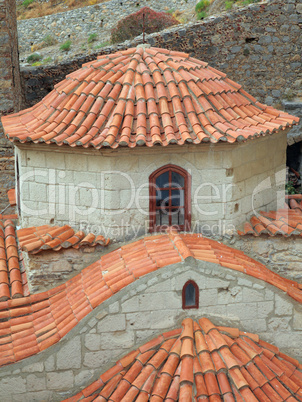 Kloster Panteleimonas auf Tilos, Griechenland