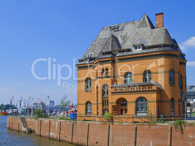historisches Polizeigebäude in Hamburg