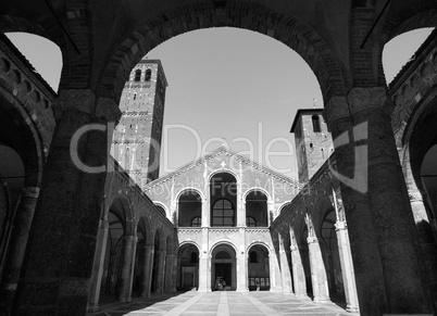 sant ambrogio church milan