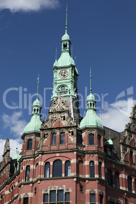 historisches Gebäude in Hamburg