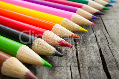 Colorful Wooden Pencil