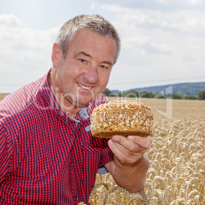 Man enough bread before Cornfield