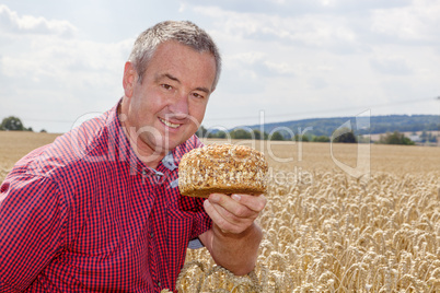 Man enough bread before Cornfield