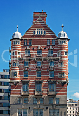 White Star Line building in Liverpool, UK