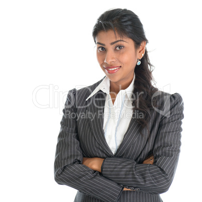 African American businesswoman in business suit