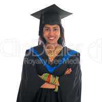 Indian university student portrait