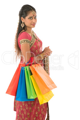 Indian woman shopper