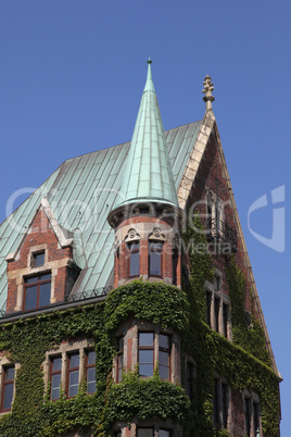 historisches Wohngebäude in Hamburg