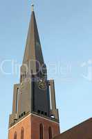 Kirchturm der Jacobi Kirche in Hamburg