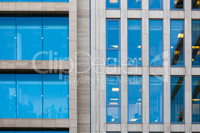 modern office building detail