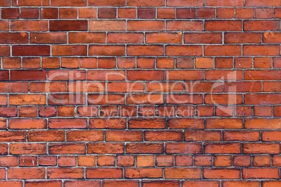 Traditional English brick wall