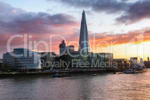 London modern skyline