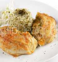 Tilapia Fillet With Rice