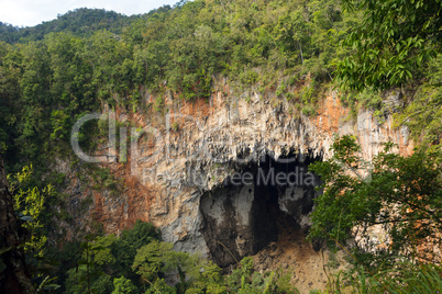 Sinkhole cave