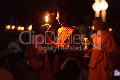 Buddhist monk ceremony