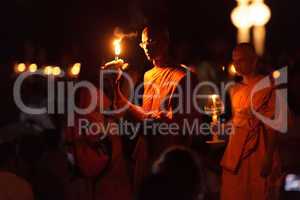 Buddhist monk ceremony