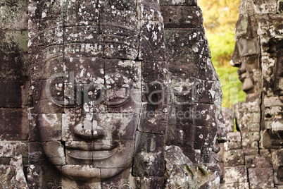 Angkor Vat faces