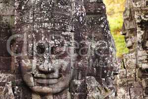 Angkor Vat faces