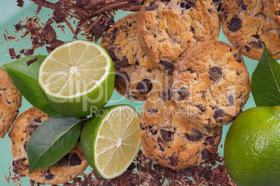 Cookies and lemon