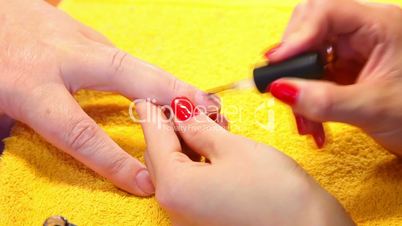 Nail polishing