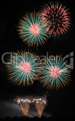 Fireworks scene
