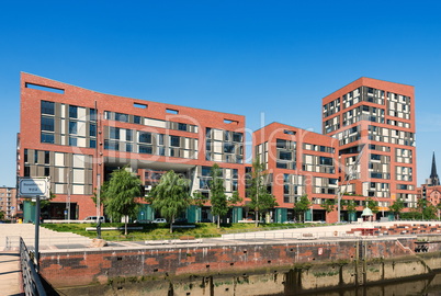 Moderne Architektur in der Hamburger Hafencity