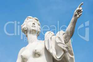 Statuen des Schlosses Belvedere in Wien