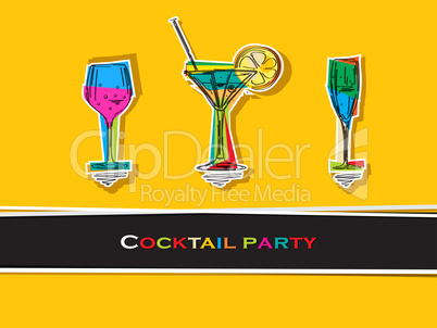 cocktail party card
