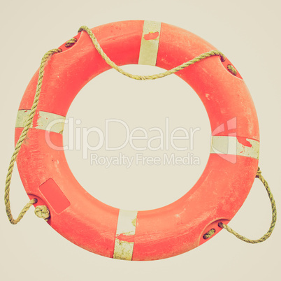 Retro look Lifebuoy