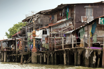 Shanty house in bangkok