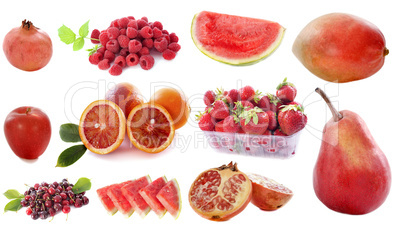 rouge fruits