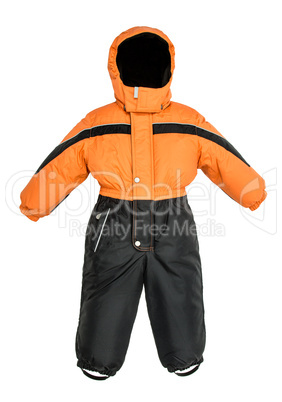 Childrens snowsuit fall