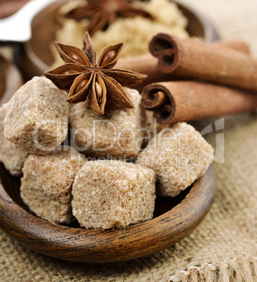 Brown Cane Sugar,Cinnamon And Anise Star