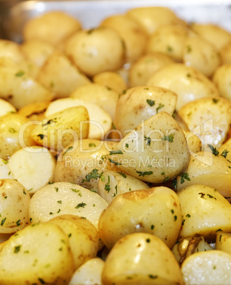 Fried Baby Potatoes