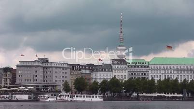 Binnenalster in Hamburg