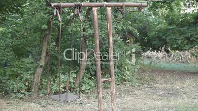 an old swing