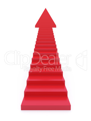 stairs going  upward