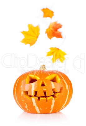 Halloween - old jack-o-lantern