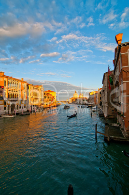 Venice Italy grand canal view