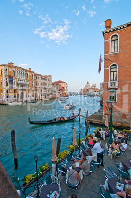 Venice Italy grand canal view