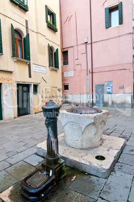 Venice  Italy unusual pittoresque view