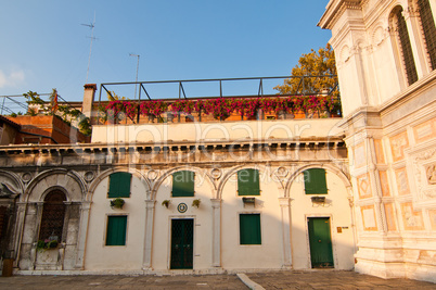 venice italy unusual scenic view