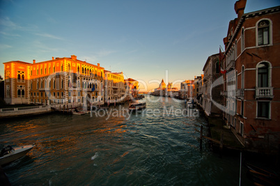 venice italy grand canal view