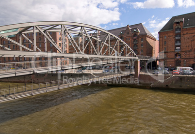 Speicherstadt, Kibbelstegbrücke, Hamburg