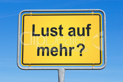 Lust auf mehr ?